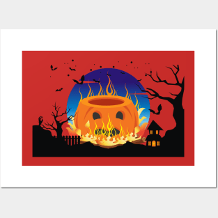 Happy halloween Posters and Art